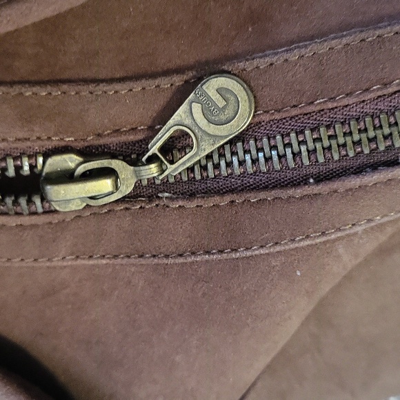 Guess Tan Wedge Ankle Boots - Picture 6 of 6